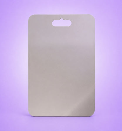 Large Stainless Steel Cutting Board – 31x20.5cm with Scale