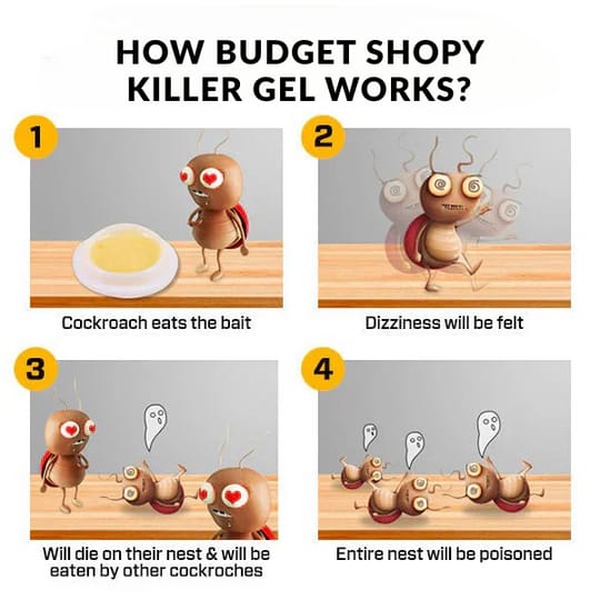 Cockroach Killer Powder Gel 70% OFF