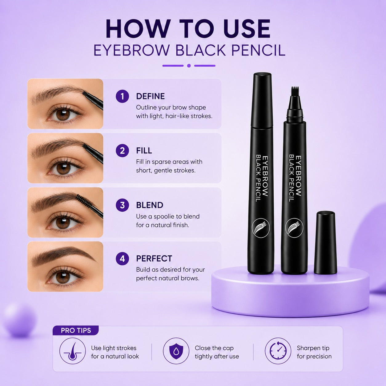 Eyebrow black Pencil