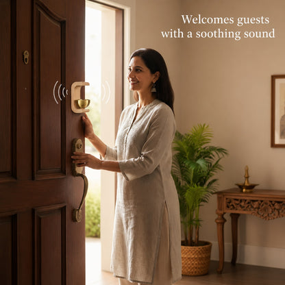 Zen Meditation Bell – Calming Sound with Wooden Stand