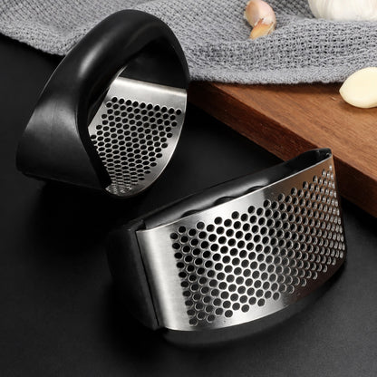 Garlic Press – Rocking Stainless Steel Ginger Mincer for Kitchen